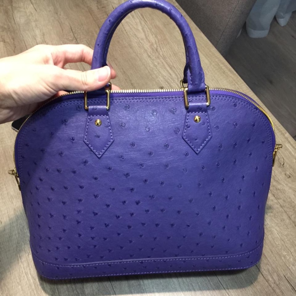 SOLD.Rare Louis Vuitton PM Ostrich Bag.Rare Color, - Picture 7 of 8